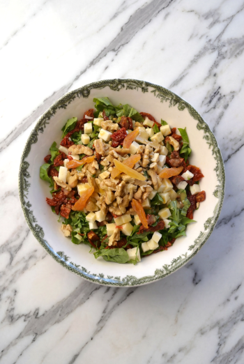 Tahinli Portakal Soslu Roka Salata